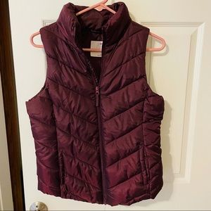 Maroon vest